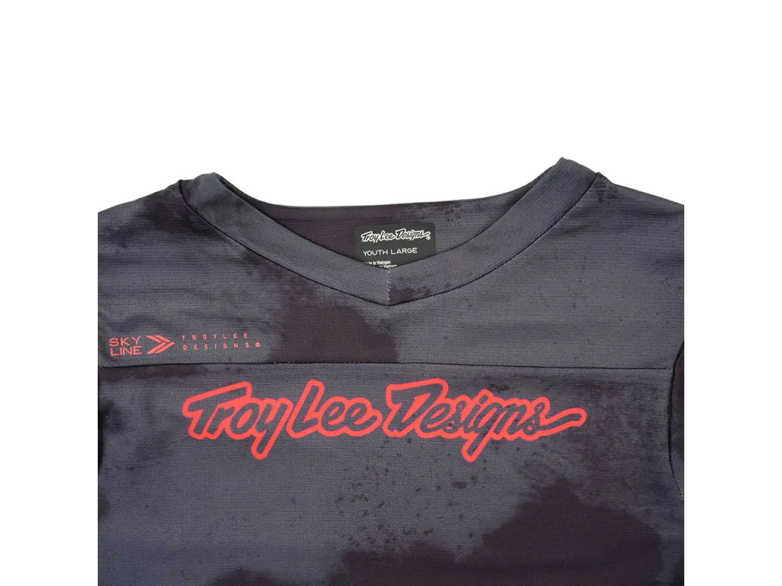 Troy Lee Desings Skyline kids jersey short sleeve Flared Carbon