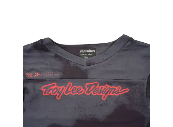 Troy Lee Desings Skyline kids jersey short sleeve Flared Carbon