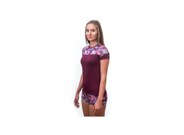 Sensor Coolmax Impress women's T-shirt short sleeve Lilla/Feather