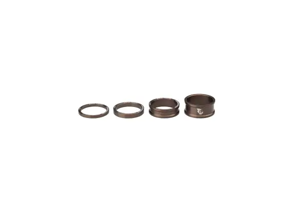 Wolf Tooth spacer set 3,5,10,15 mm for stem 1 1/8" espresso