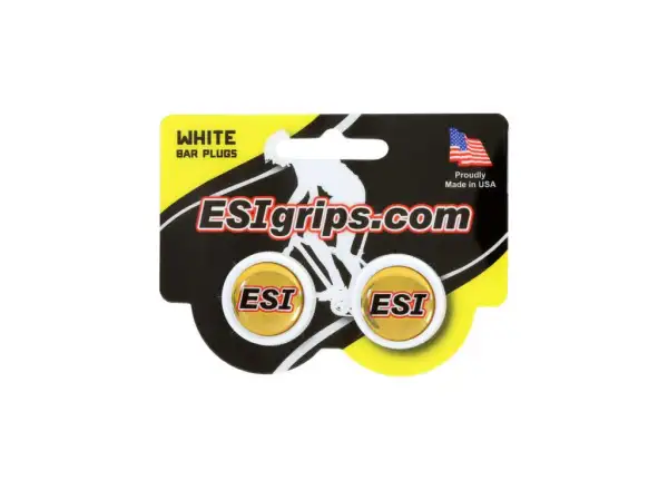 ESI Grips bar end plugs White