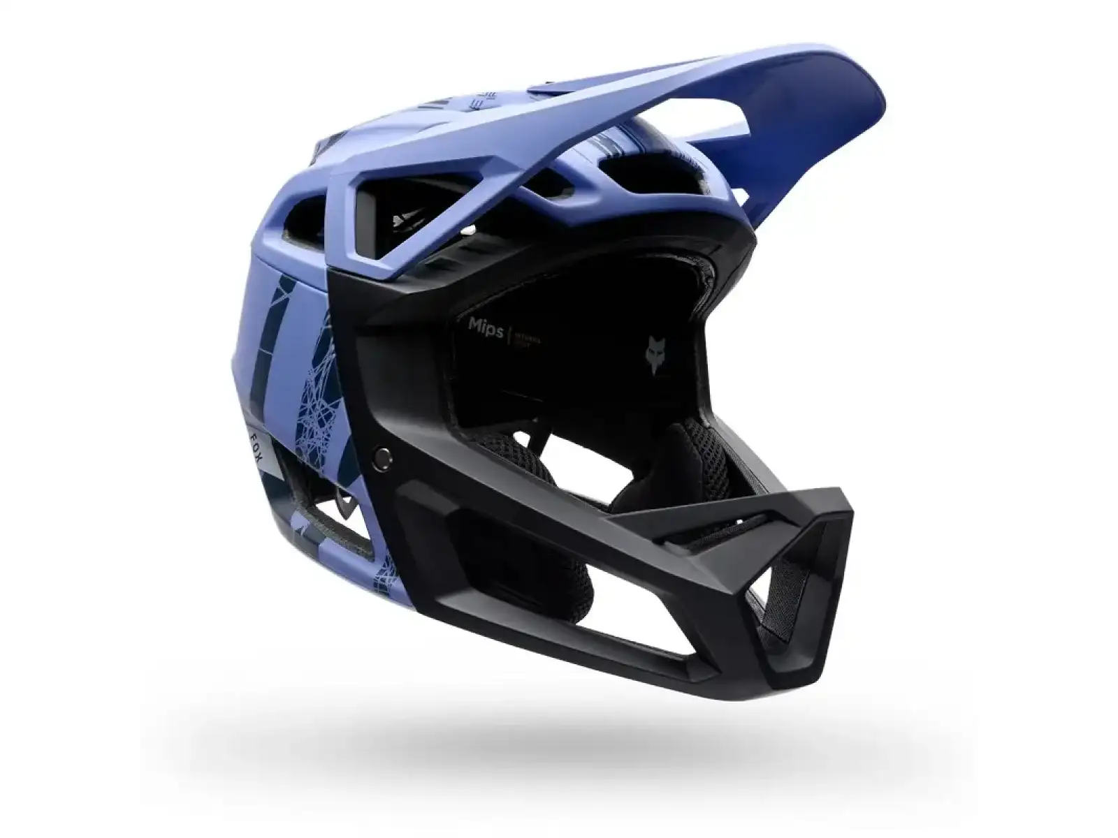 Fox Proframe Rs Diffuse Special Edition helmet Ce Purple Dove