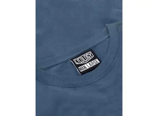 Cycology Road Trip MTB men's short sleeve t-shirt blue size M