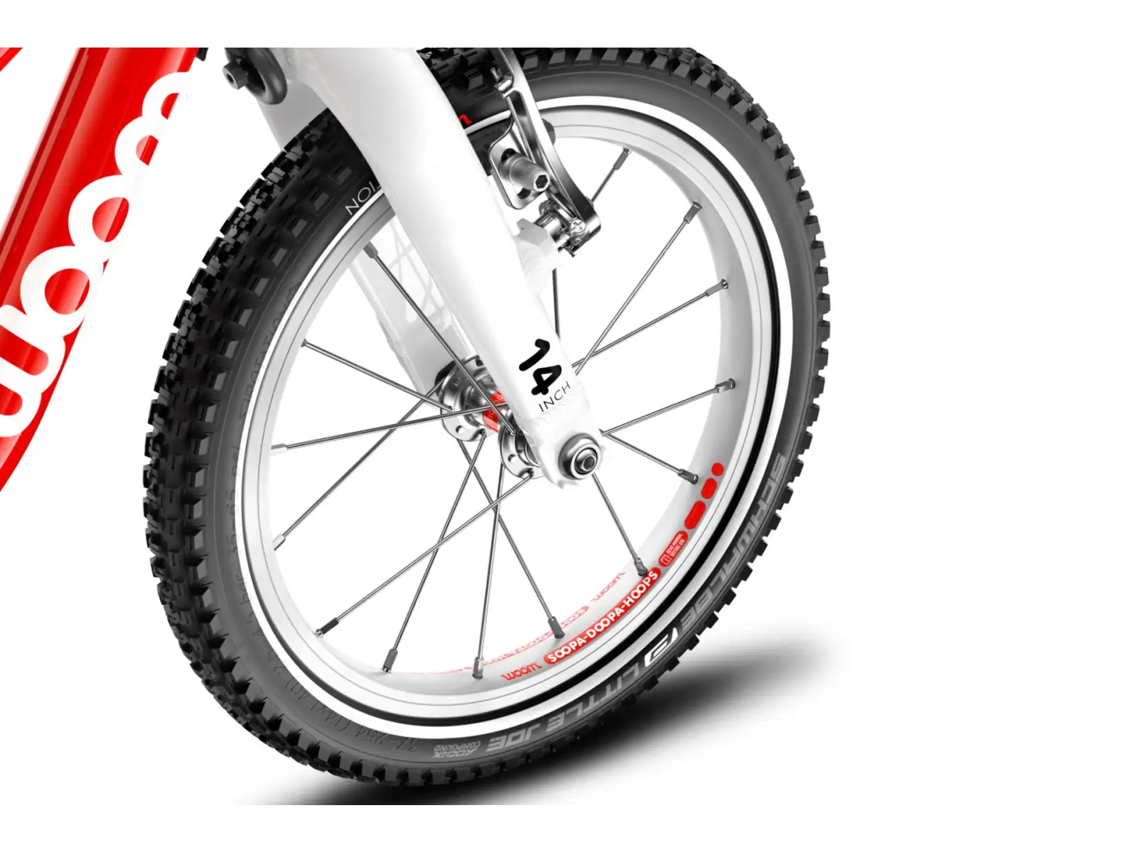 Woom 2 Red 14 children's bike
