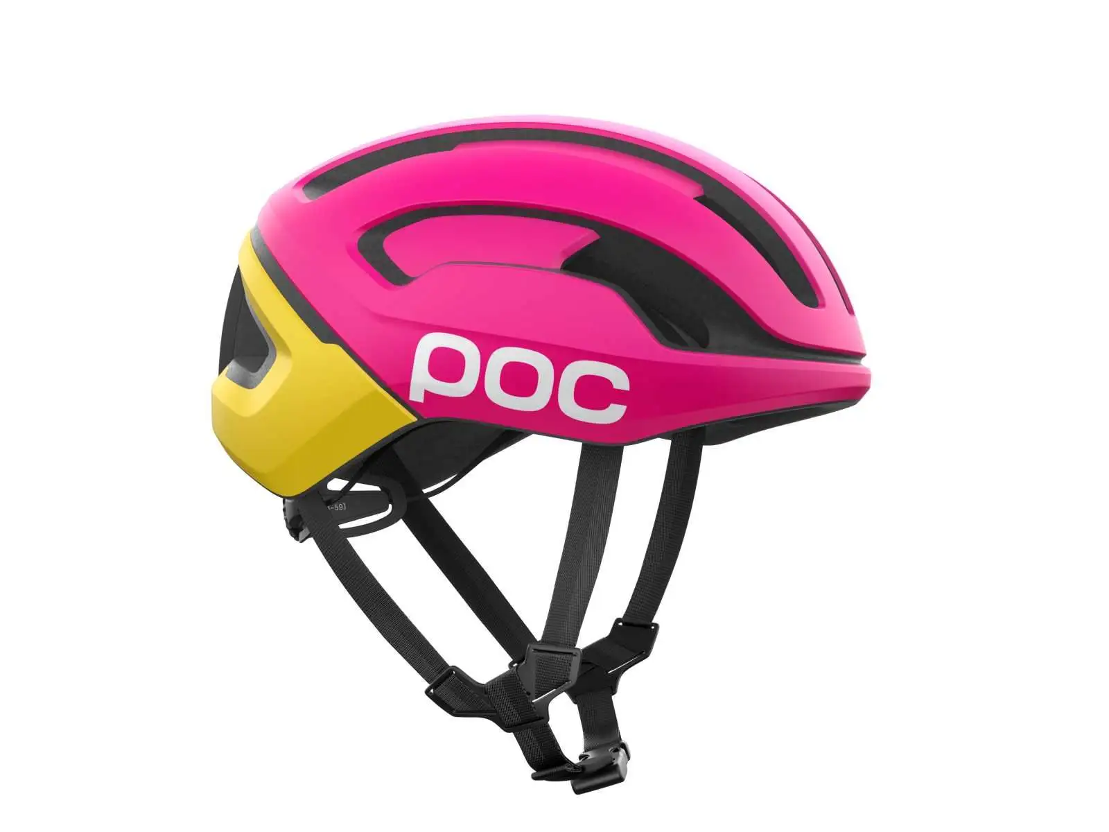 POC Omne Air MIPS helmet Rhos Red Matt/Citrine Yellow Matt