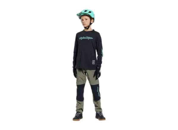 Troy Lee Designs Youth Skyline Trail kids pants Mono Army