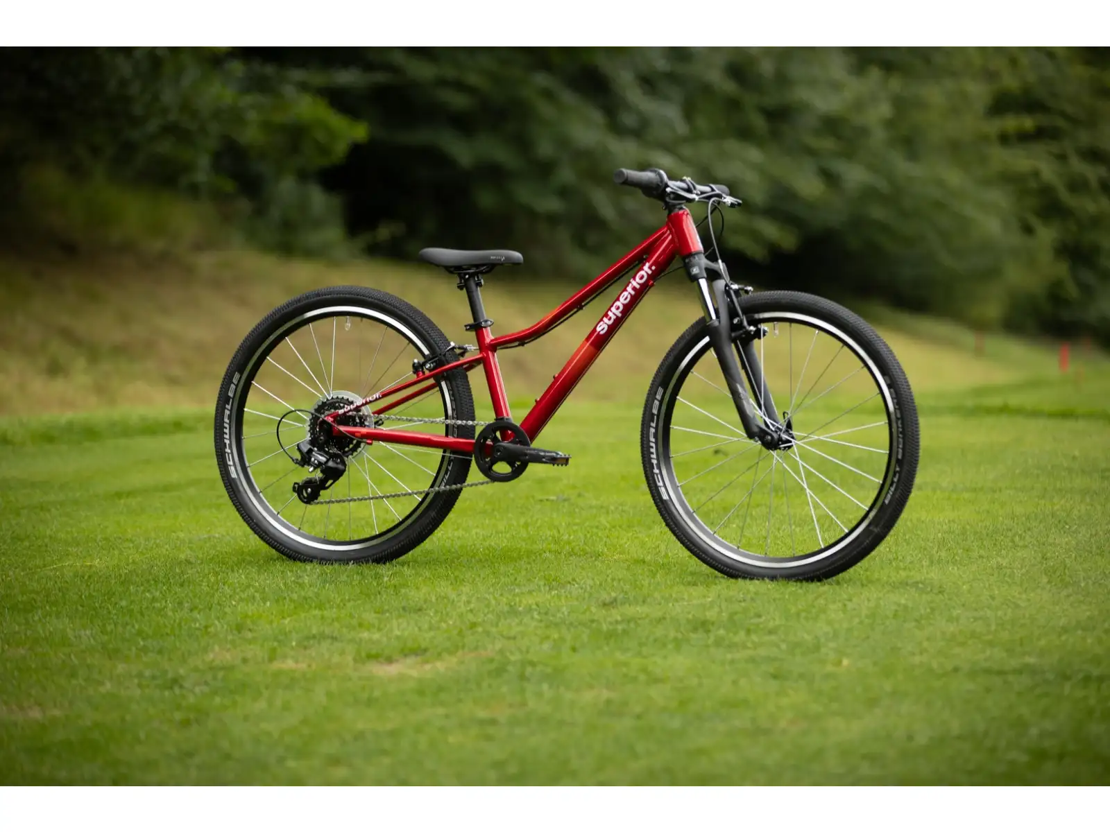 Superior RACER 24 kids bike Gloss Racing Red