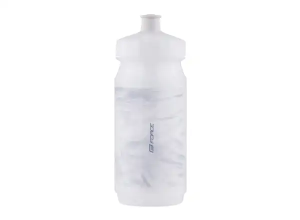 Force Dirty Road cycling bottle 550 ml transparent