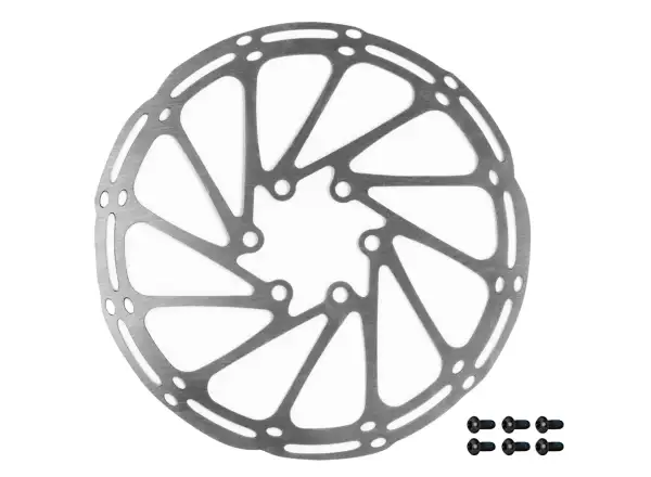 Force-8 brake rotor 160 mm silver