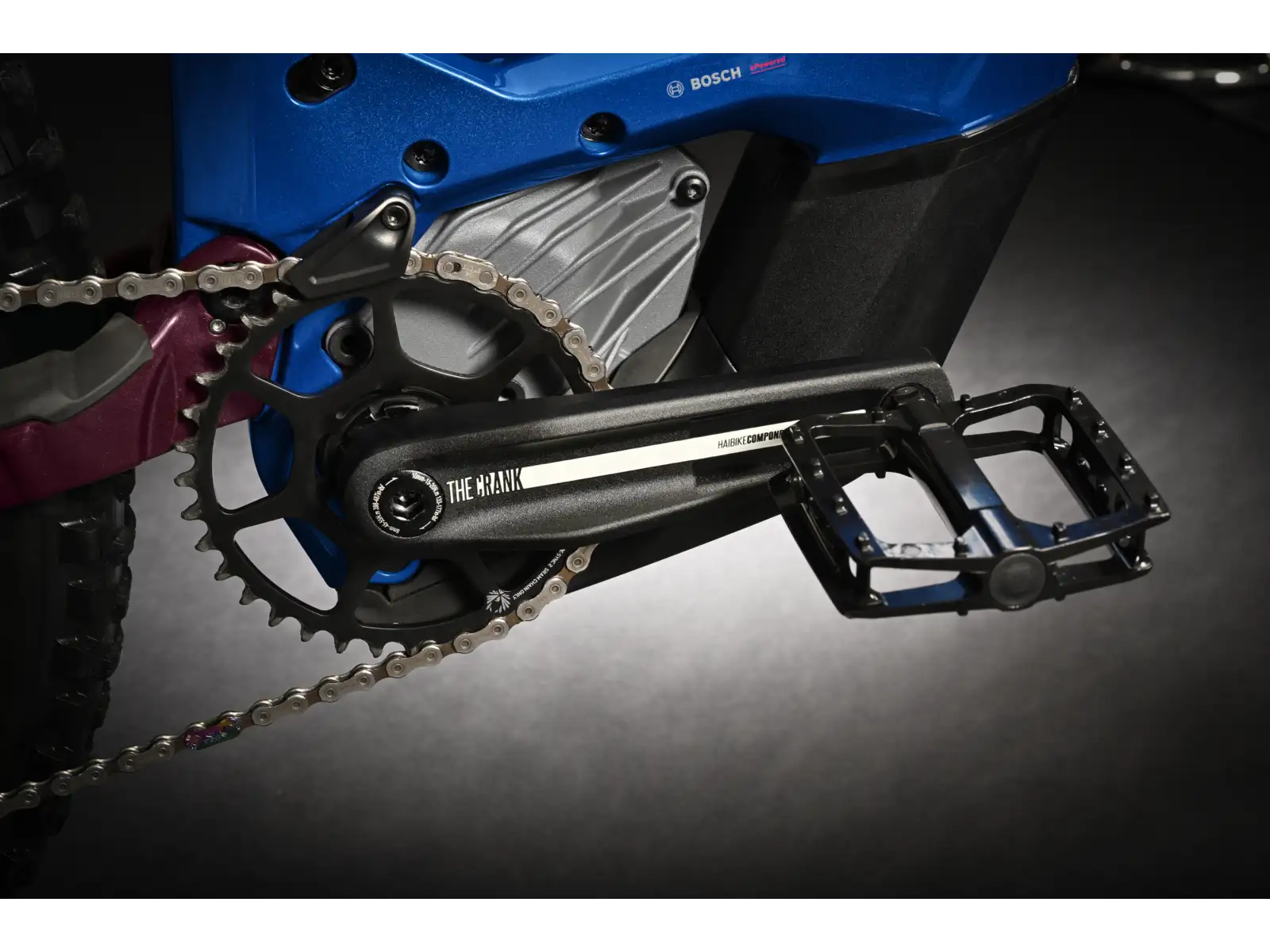 Haibike Hybe 11 Blue/Magenta/Pink full suspension e-bike
