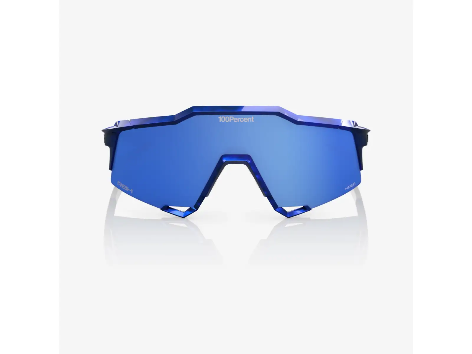 100% Speecraft glasses RBH Gloss Blue Holographic/HiPER Royal Blue Mirror Lens