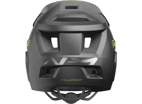 Abus YouDrop FF kids helmet Velvet Black