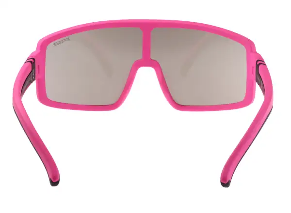R2 Invader children's sunglasses neon pink/smoke/silver mirror
