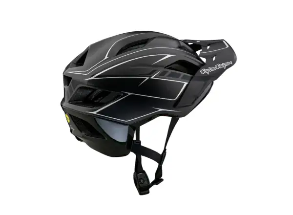 Troy Lee Designs Flowline SE MIPS helmet Pinstripe Charcoal/Black