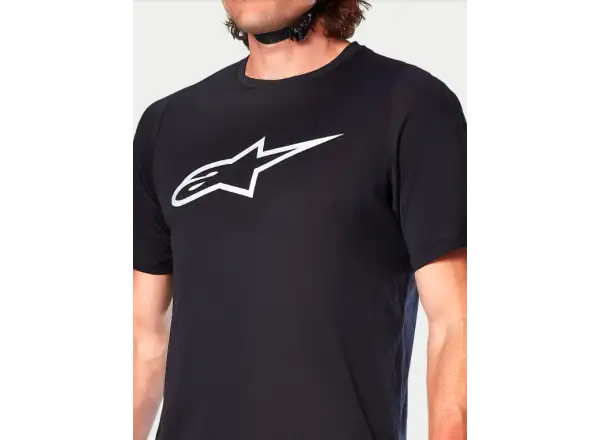 Alpinestars A-Dura Dri Oscar men's jersey short sleeve Black Reflective