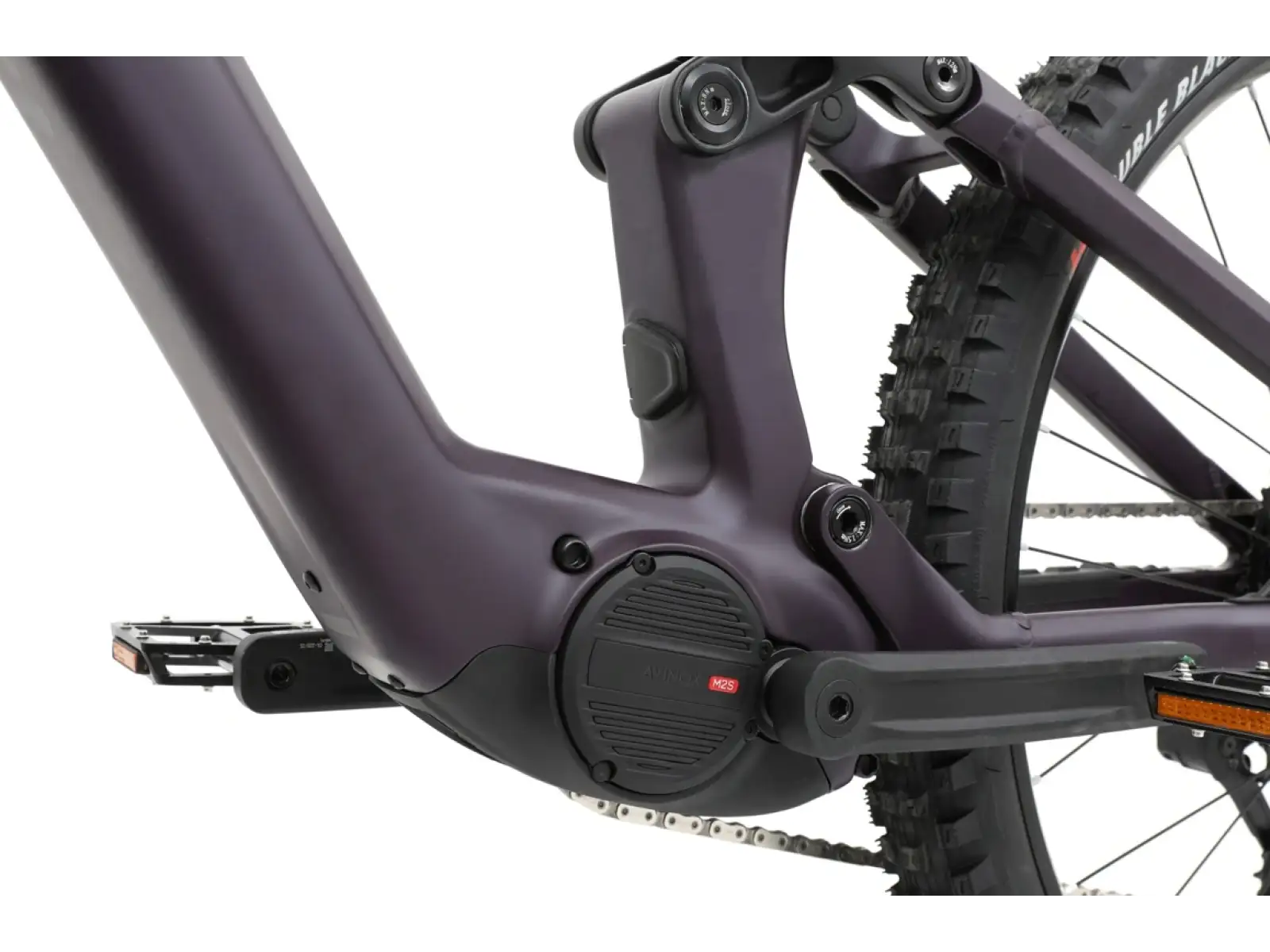 Apache Eagle 2 Avinox 800 Wh purple full suspension e-bike
