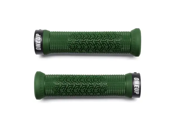 One Up Goldstone Grips Dark Green
