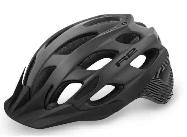 R2 Cliff cycling helmet black/matte