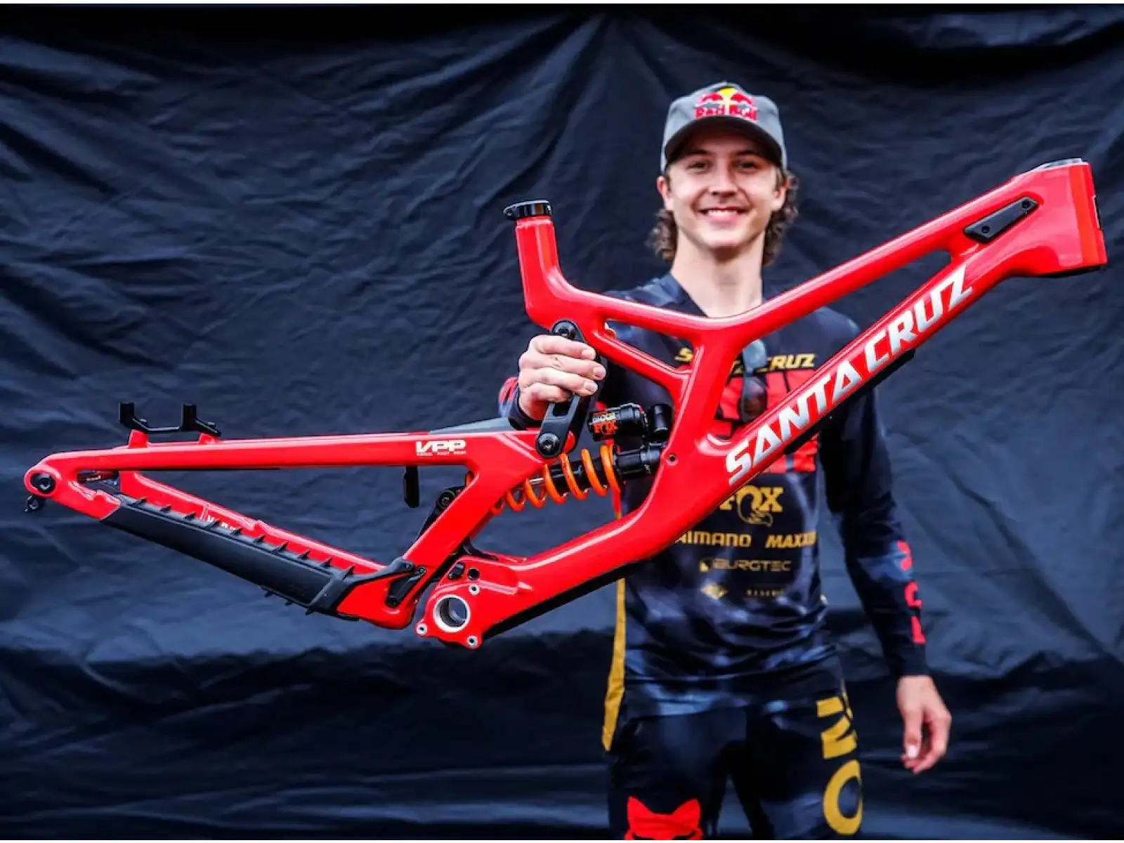 Santa Cruz V10 8 CC MX 24 downhill frame Red Factory size L