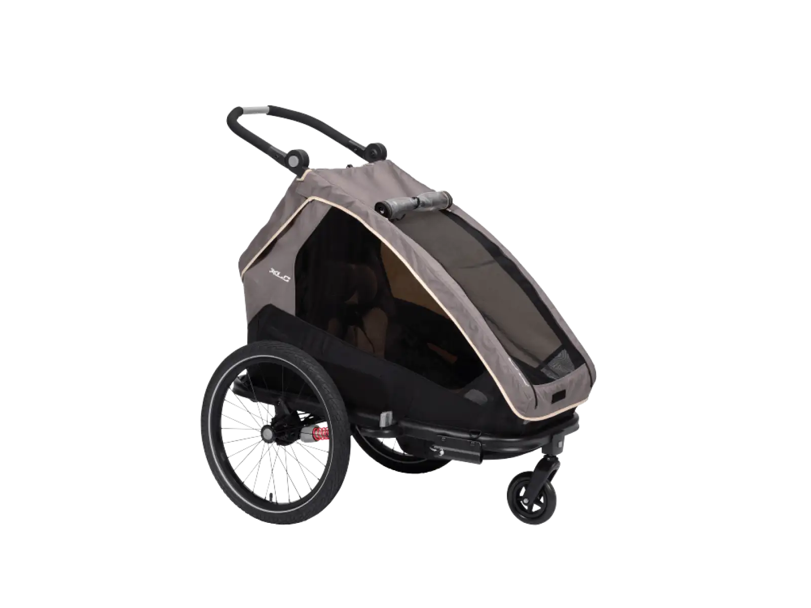 XLC MONOs BS-C09 kids trailer 20" grey/beige/anthracite