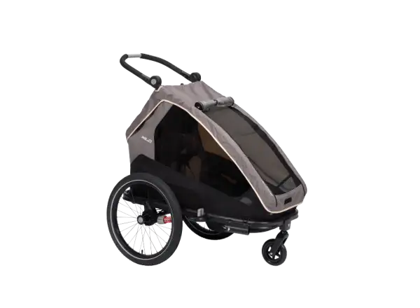 XLC MONOs BS-C09 kids trailer 20" grey/beige/anthracite