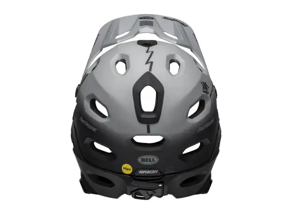 Bell Super DH Spherical helmet Mat Gray/Black Fasthouse