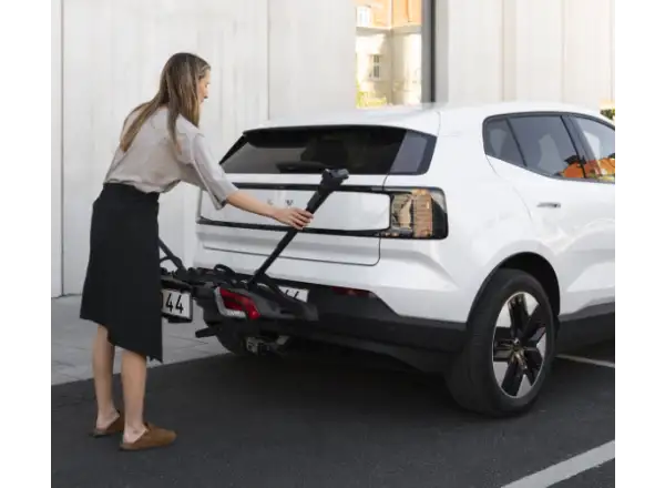 Thule OutPace carrier on towbar for 3 bicycles