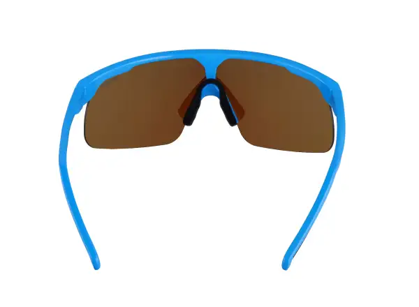 R2 Lit kids glasses glossy blue/brown/blue chrome
