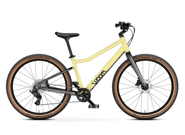 Woom 5 EXPLORE kids bike mellow yellow