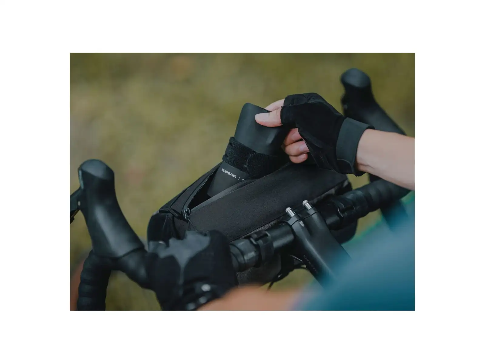 Topeak Tubular BarBag handlebar bag Black