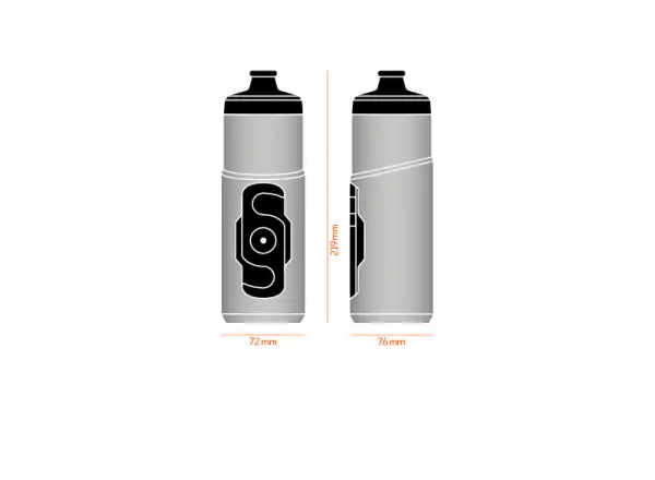 Fidlock Twist bottle 600 ml Black