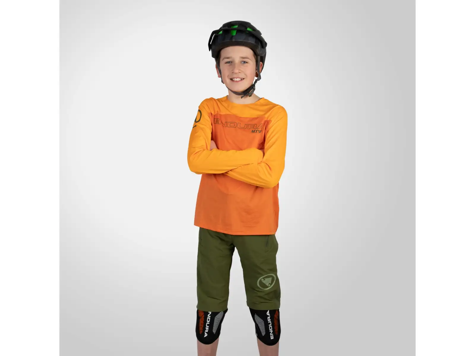 Endura MT500 D30 children's knee protectors Black
