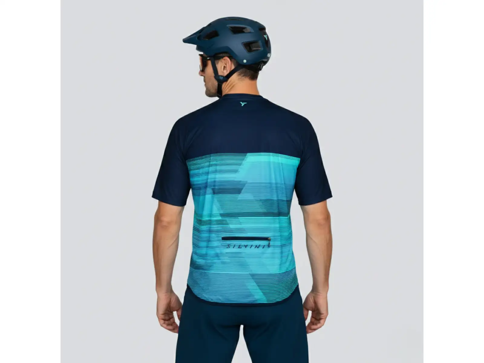 Silvini Turano men's jersey short sleeve Navy Ocean