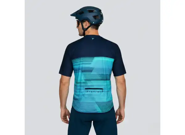 Silvini Turano men's jersey short sleeve Navy Ocean