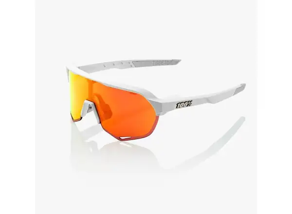 100% S2 Glasses Soft Tact Off White/HiPER Red Multilayer Mirror Lens