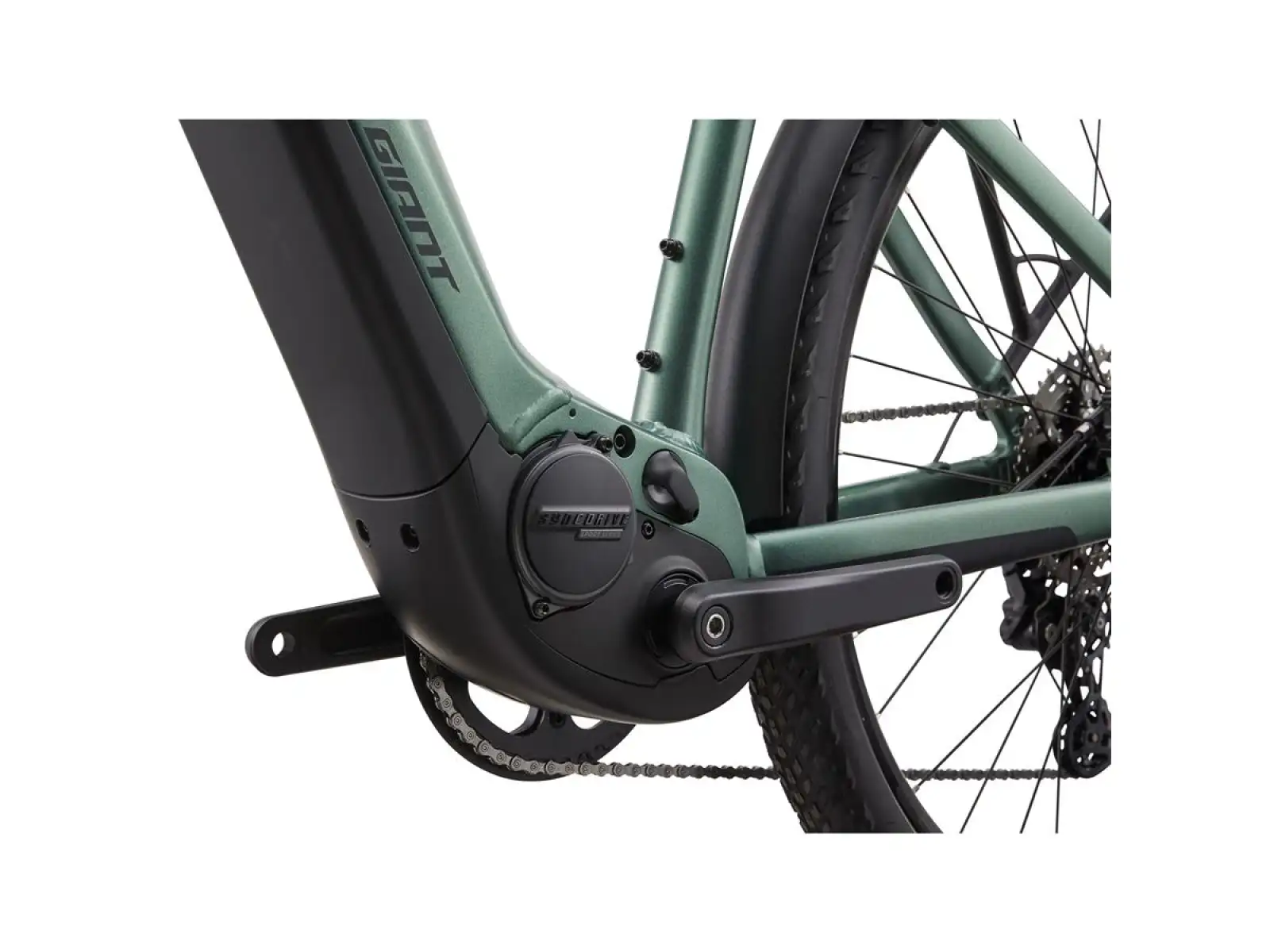 Giant Explore E+ 1 DD trekking e-bike misty forest