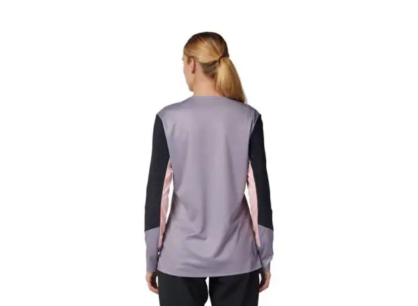 Fox Defend women's jersey long sleeve Stone