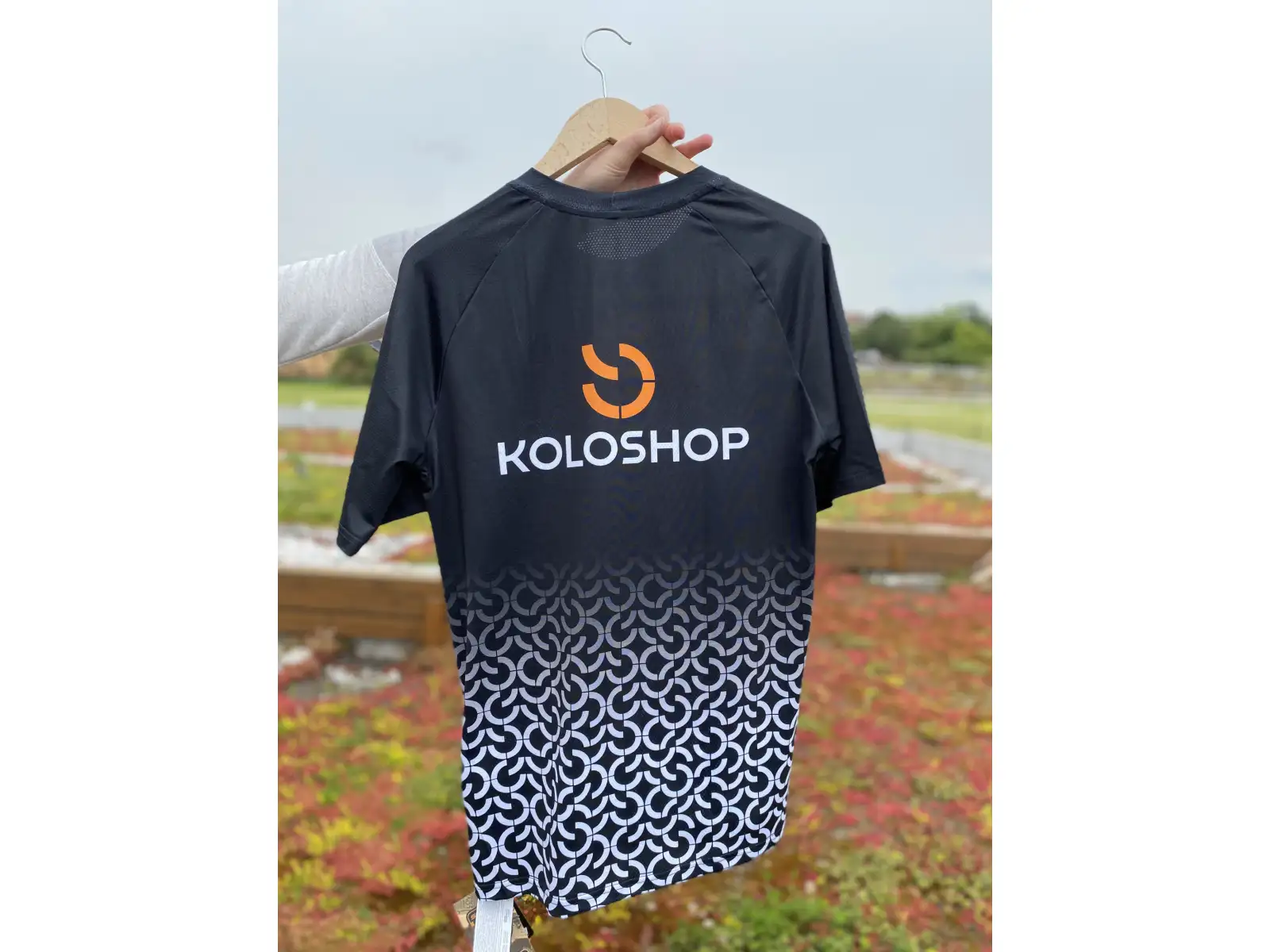 Koloshop Sensor men's jersey short sleeve Black