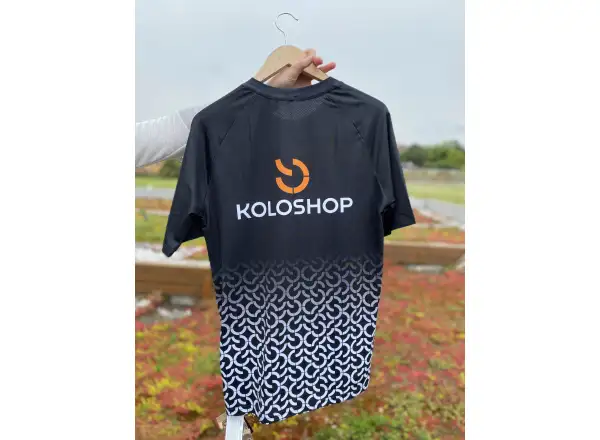 Koloshop Sensor men's jersey short sleeve Black