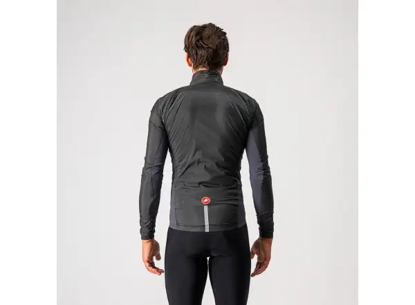 Castelli Squadra Stretch men's jacket light black/dark gray