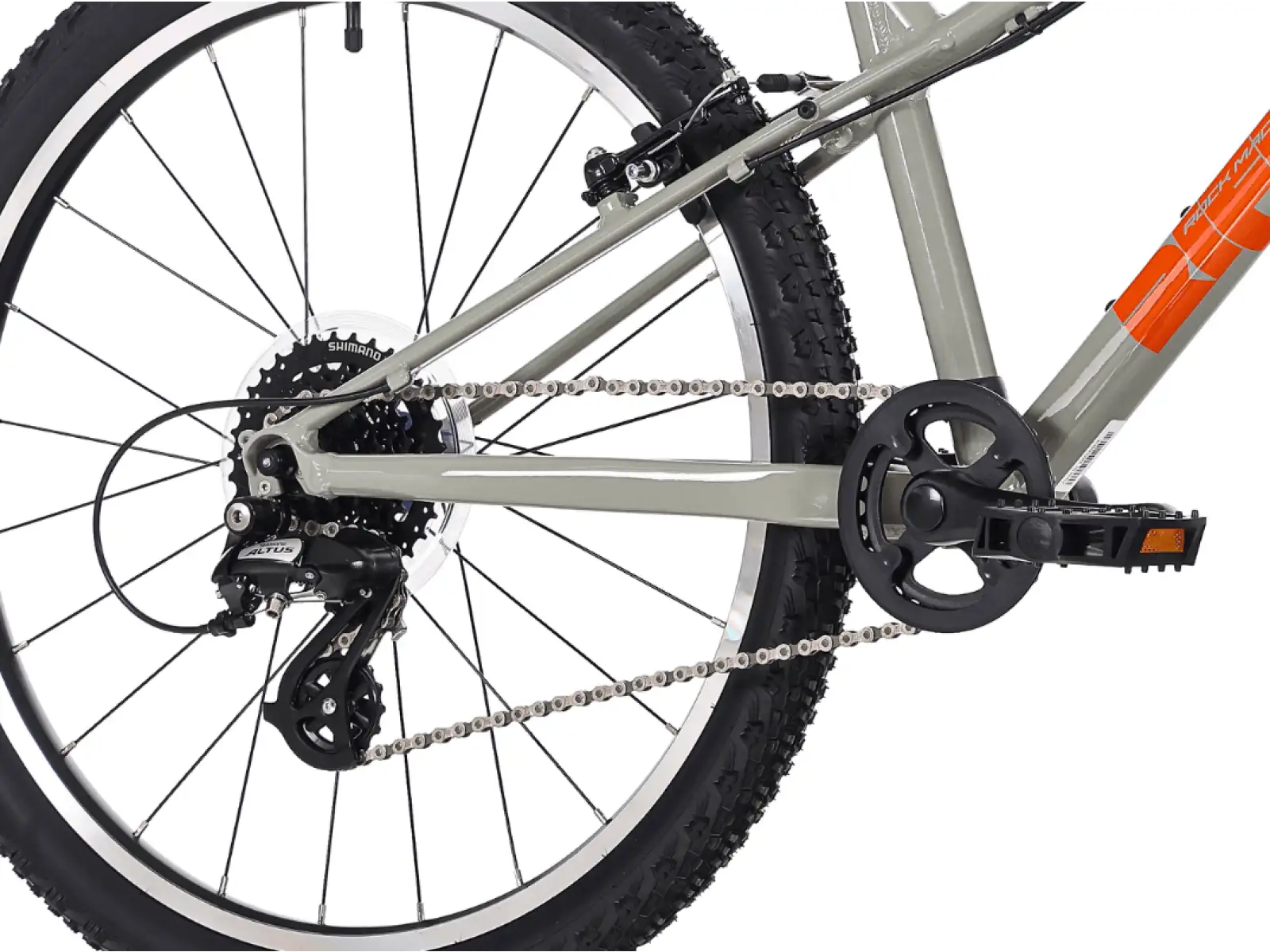 Rock Machine RIFF Jr 24 children's bike Gloss Limerock Grey