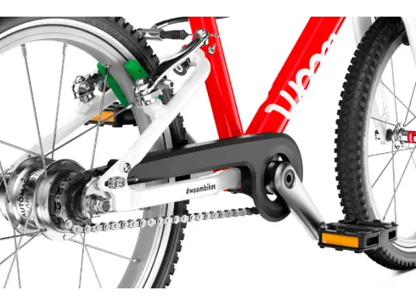 Woom 3 Automagic kids bike 16" Red