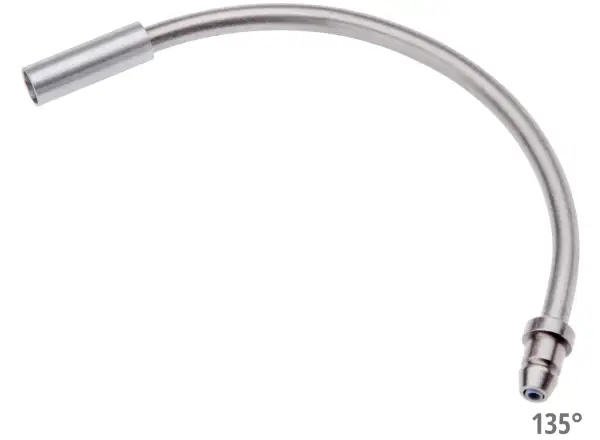 Shimano cable guide for rim brakes 135°