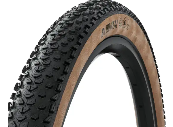 Continental Dubnital Race Rapid MTB tire 60-622 kevlar black/transparent