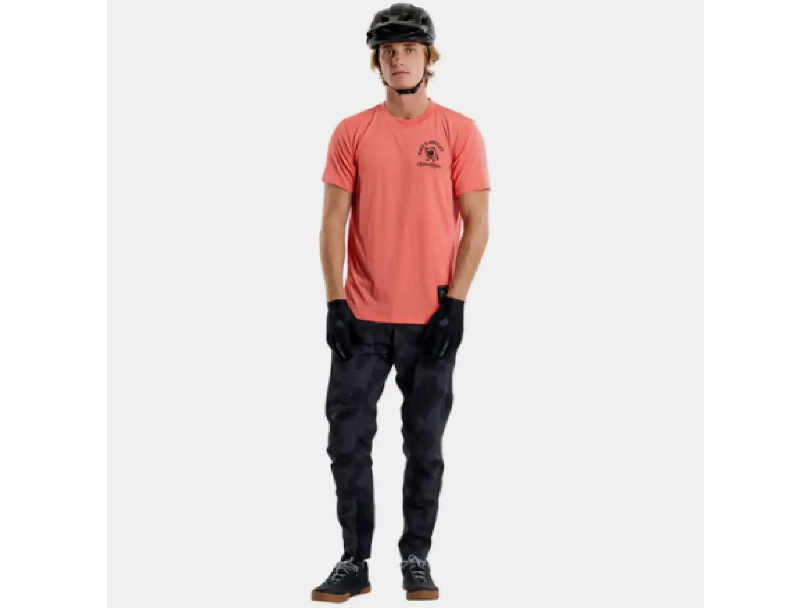 Troy Lee Designs Skyline Ride Tee men's jersey short sleeve P&W Melon