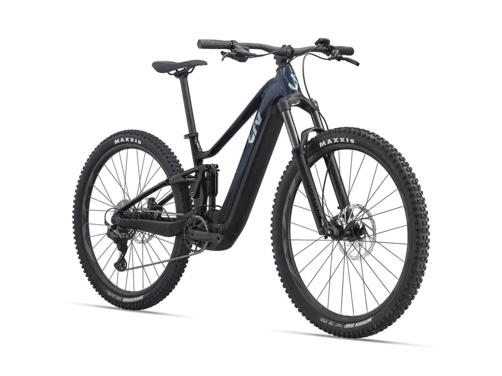 Liv Embolden E+ 2 625 electric mountain bike Cosmos Navy