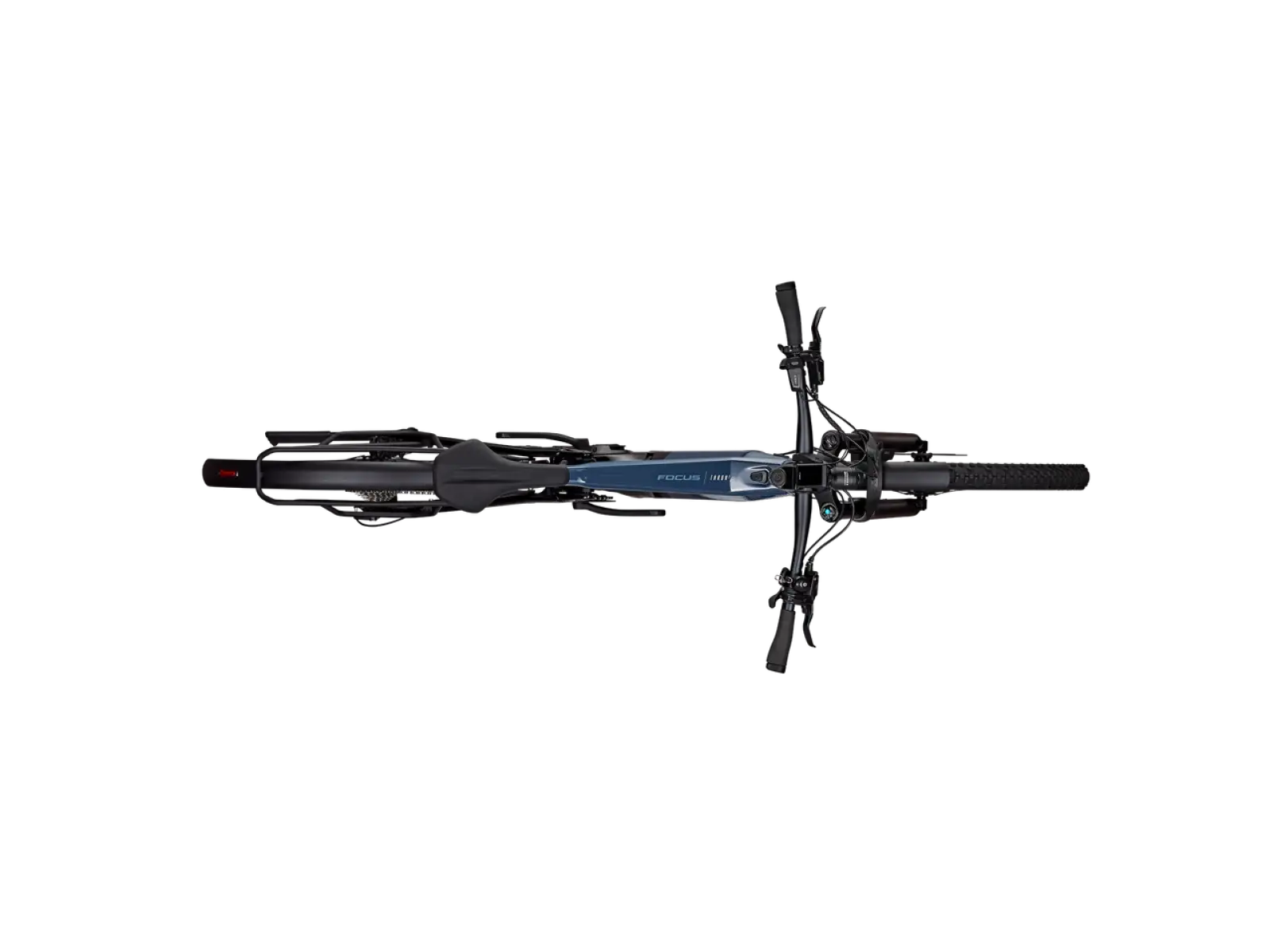 Focus Thron2 6.9 EQP ABS DI mountain e-bike Stoneblue Glossy / Magicblack Glossy