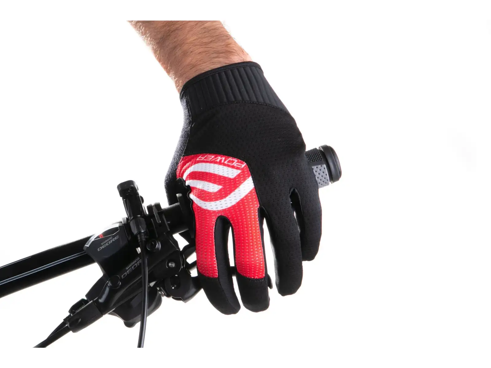 Force MTB Power gloves black/red