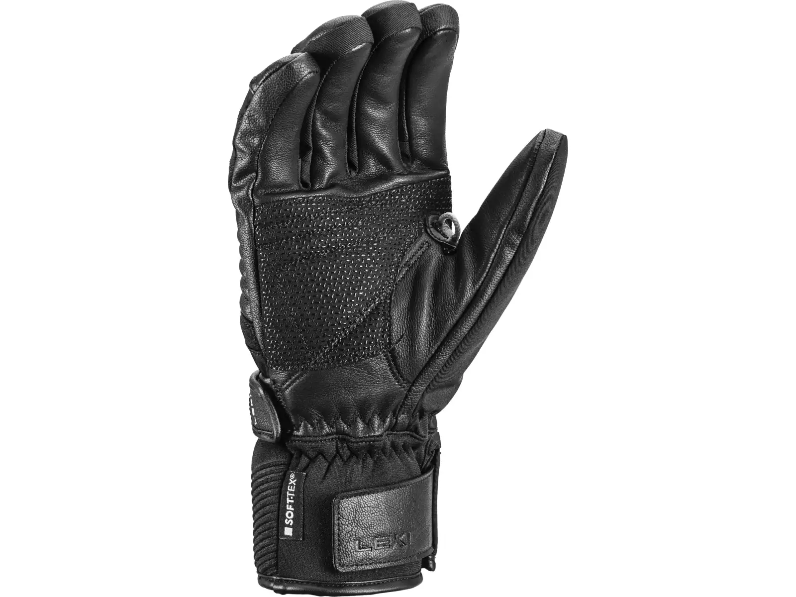 Leki Stormlite 3D downhill gloves Black