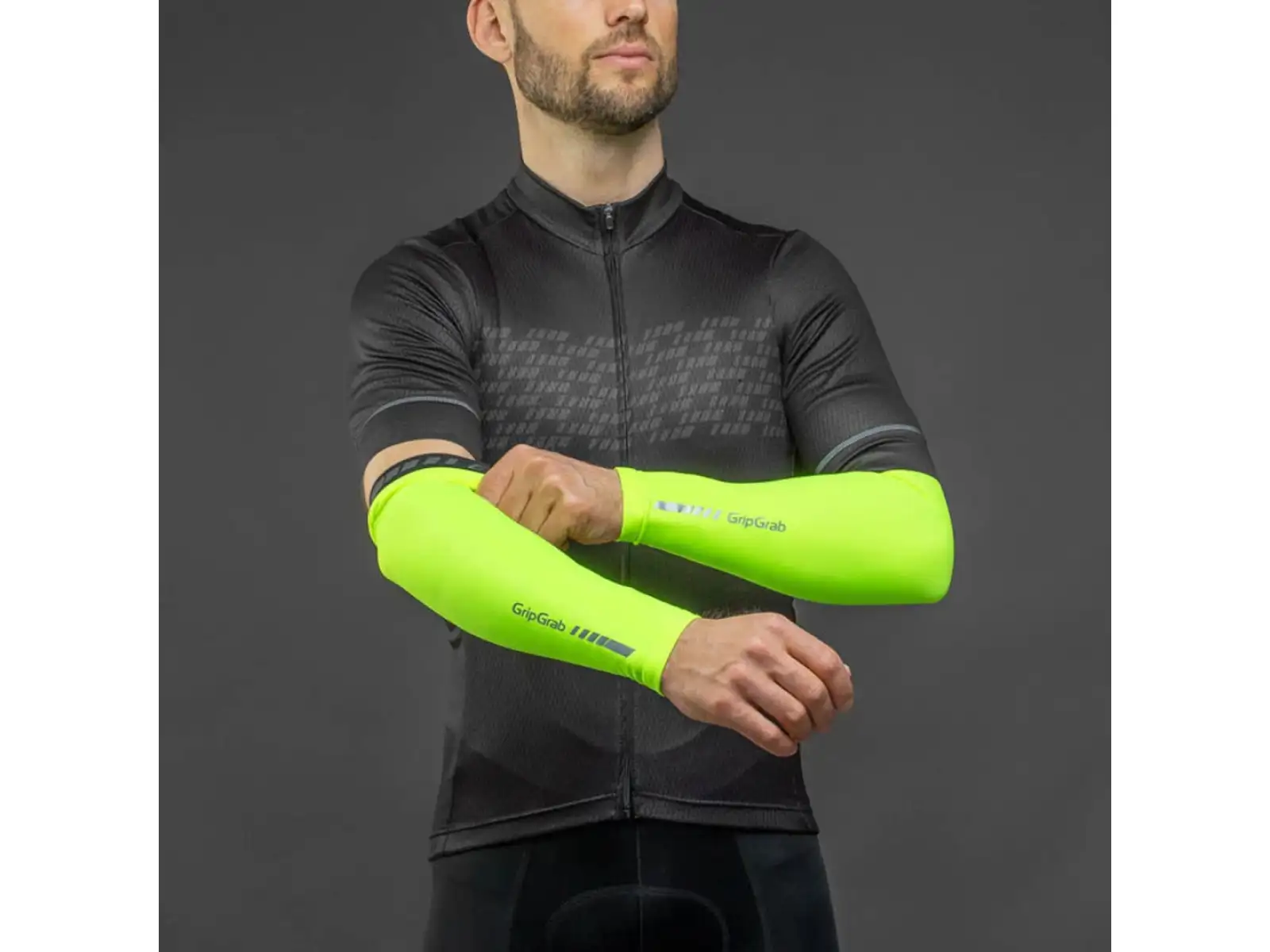 Grip Grab Classic Thermal arm warmers Hi-Vis